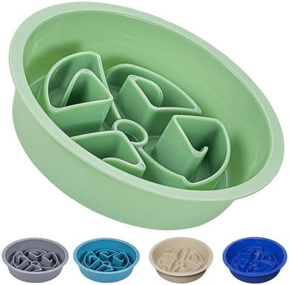 AVERYDAY Slow Feeder Dog Bowls for Large Breeds Fits Raised Feeding Station, Puzzle Dog Food Bowls to Slow Down Eating, Dogs Feeding Bowl with Non-Slip, Slows Feeder Pet Bowl for Wet and Dry Food by YourAveryDay