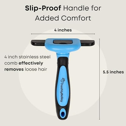 Short Hair Deshedding Brush for Dogs & Cats - Grooming Comb - Image 5