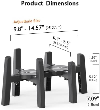 CZPET Dog Water Dispenser Stand, Pet Automatic Feeder Holder [Stand Only] - Image 3