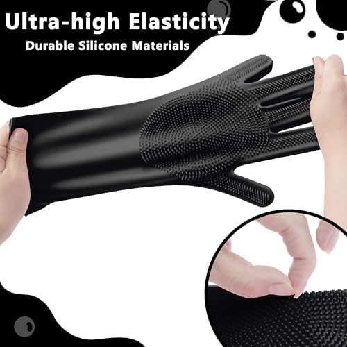 Pet Grooming Gloves—Dog Washing Gloves with High-Density Teeth - Image 5
