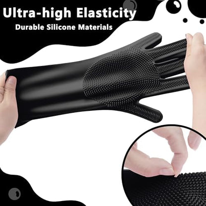 Pet Grooming Gloves—Dog Washing Gloves with High-Density Teeth - Image 5
