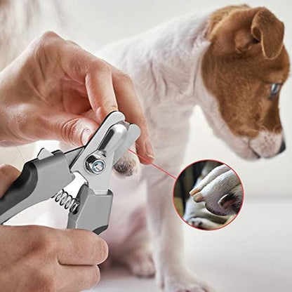 Tpotato Dog Nail Clippers,Dog Nail Trimmers for Large Breed Dog with Quick Sensor,Safari Professional Cat Nail Clipper with Safety Guard and Nail File. - Image 4