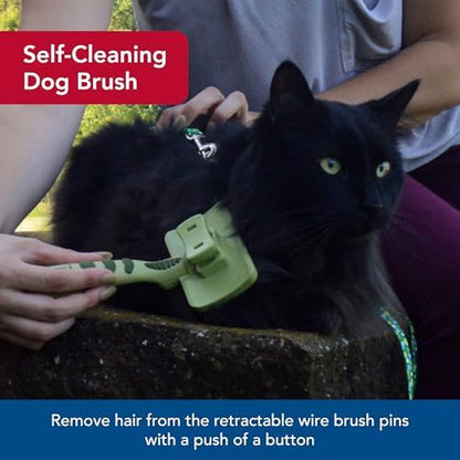 Coastal Pet Safari - Cat Self-Cleaning Slicker Brush - Cat Grooming Supplies - Image 3