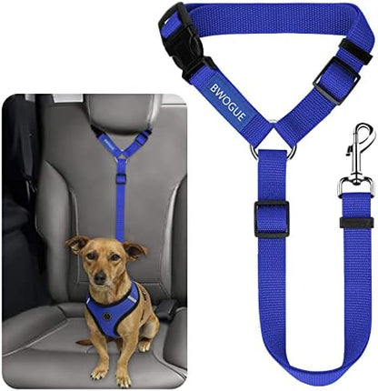 BWOGUE Dog Seat Belt for Car, Headrest Restraint Safety Lead, 1 Pack by BWOGUEPetHome