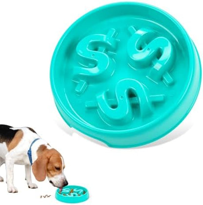 Slow Feeder Dog Bowls, Maze Dog Bowl Slow Feeder for Healthy Eating, Non-Slip Dog Food Bowl, Food-Grade Puppy Bowl, Slow Feeder Cat Bowl & Cat Food Bowl, Puzzle Dog Bowls for Small & Medium Pets by Unknown