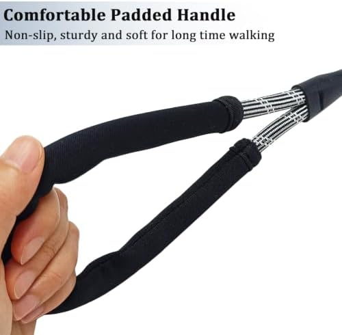 WYuZe 5FT Double Dog Leash Detachable Rope Dual Leash for Two Dogs Black - Image 3