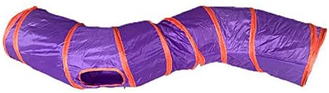 iCAGY Cat Tunnel Toys for Indoor Cats Kittens Rabbits, Pet Toy Play Tunnels by iCAGY