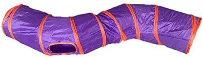 iCAGY Cat Tunnel Toys for Indoor Cats Kittens Rabbits, Pet Toy Play Tunnels by iCAGY