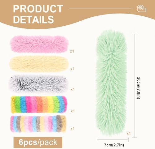 Cat Toys Pillows 6Pcs Catnip Kicker Toys for Cats Promotes Kitty Exercise - Image 5