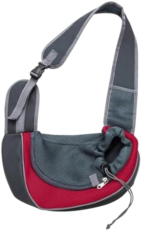 Pet Sling Carrier for Small Dogs & Cats with Adjustable Strap by Unknown