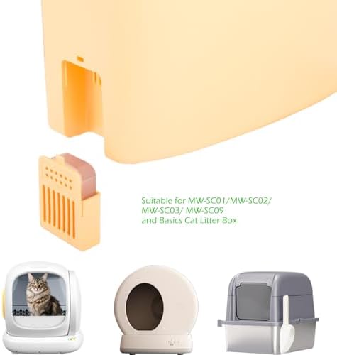 Pet Odor Eliminator for Meowant Self Cleaning Cat Litter Box, Cat Toilet Odor Control Deodorant Gel,Suitable for MW-SC01/MW-SC02/MW-SC03/ MW-SC09 Litter Box(12 Pack, Mild Scent) - Image 2