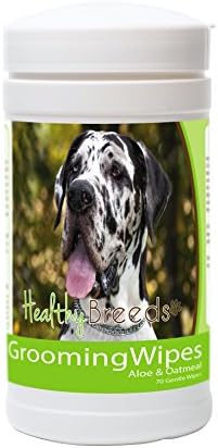 Healthy Breeds Great Dane Grooming Wipes 70 Count by HealthyBreeds