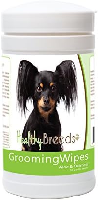 Healthy Breeds Russian Toy Terrier Grooming Wipes 70 Count by HealthyBreeds
