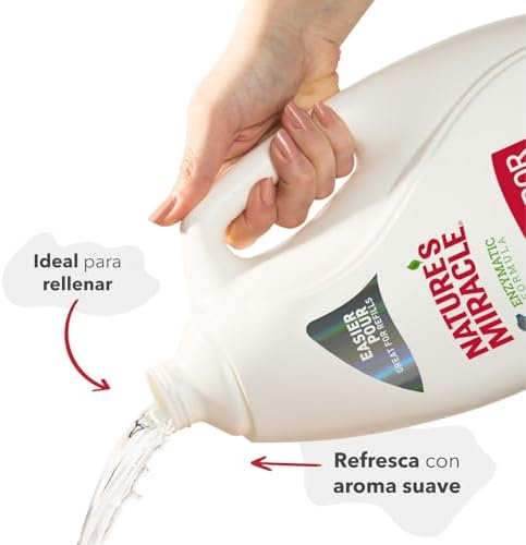 Nature’s Miracle Dog Stain & Odor Remover, Enzymatic Cleaner, 1 gal - Image 6