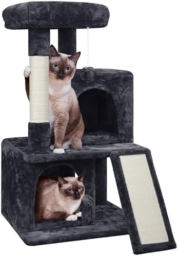 Yaheetech 36in Cat Tree Tower with Large Perch for Senior Kittens by Unknown