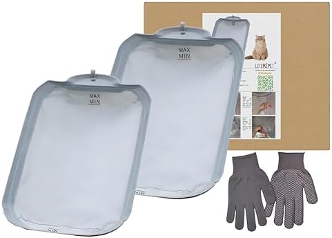 Smart Cat Litter Box Waterproof Pad, Soft Fabric Liner, for Enclose 95L Automatic Cat Litter Box,Compatible with Cumrige & Fumoi (Two Pad Set) by Unknown