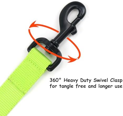 Wagtime Club Heavy Duty Double Handle Dog Leash for Large Medium Small Dogs - Image 4
