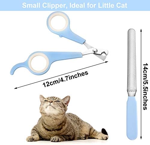 Mudder 4 Pieces Dog Nail Clippers Kit Dog Cat Pets Nail Clipper and Trimmer - Image 3
