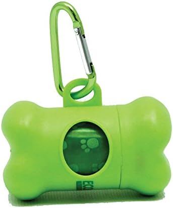 Wholesale 6 Pk Dog Poop Bag Dispenser w/Stainless Steel Carabiner Clip - Dog Waste Poopbags Holder (PB0009) - Image 3