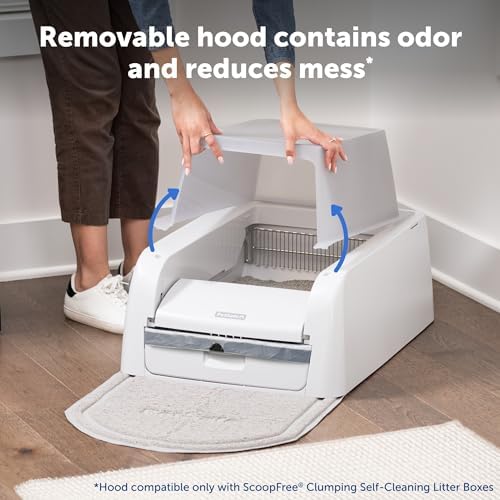 PetSafe ScoopFree Clumping Self Cleaning Litter Box Hood & Accessory Bundle - Image 3