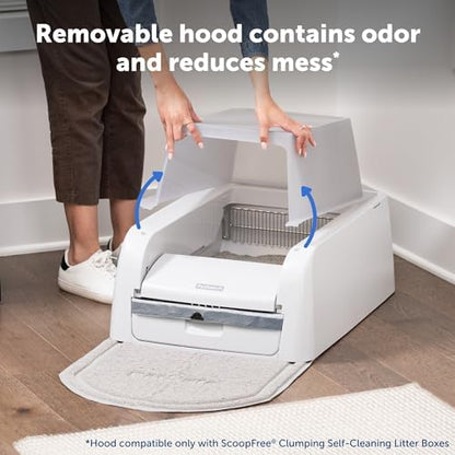 PetSafe ScoopFree Clumping Self Cleaning Litter Box Hood & Accessory Bundle - Image 3
