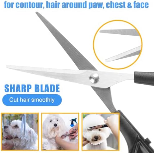 Pet Grooming Kit – Shedding Slicker Brush & Bath Massage Tool for Dogs, Cats, Puppies & Rabbits | Gentle, Easy-Clean Design for Healthy Coats & Relaxing Grooming - Image 7