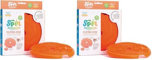 PetDreamHouse Spin Slow Dog Bowl Accessory, Double Sided Lick Mat Insert (Pack of 2) by PetDreamHouse