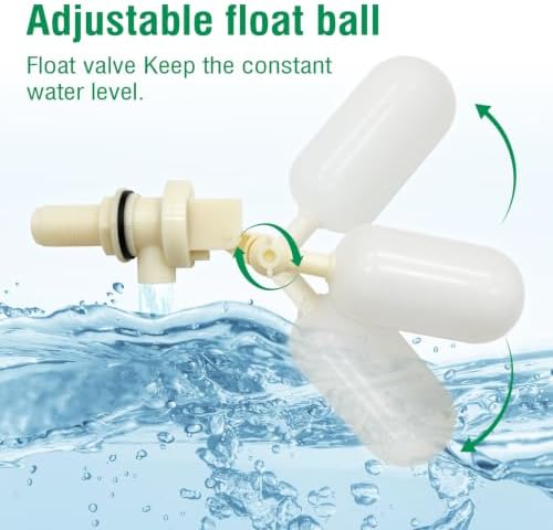 Stainless Steel Automatic Livestock Waterer with Float Valve & Water Hose - Image 6