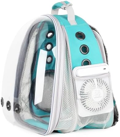 Lollimeow Bubble Expandable Cat Backpack for Puppies and Small Pets with Mini Fan - Image 5