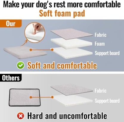 MAXFUT Center Console Dog Car Seat for Small Dogs,Fit for Full Size Truck - Image 2