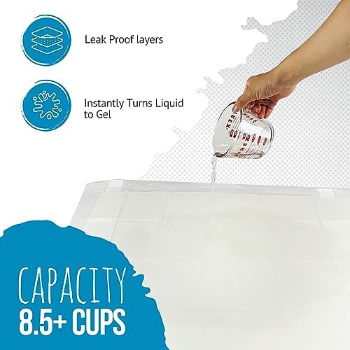 Bulldogology Pee Pads for Dogs XL with Adhesive Sticky Tape (24x35) Dog Puppy Pads Extra Large, Disposable Puppy Pads, Dog Training Wee Pads 6 Layers with Bullsorbent Polymer Tech (40-Count, White) - Image 6