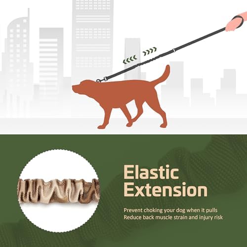Forestpaw Tactical Dog Leash for Large Dogs, Camo Brown, 4-5FT - Image 6