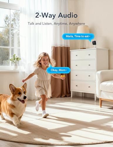 GNCC 2K Cameras for Home Security Indoor Cameras Wireless 2.4G/5G with App - Image 6