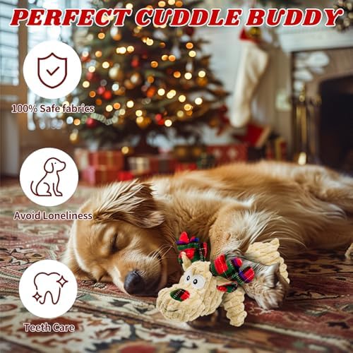 Dog Toys Squeaky Interactive Deer Shape Toy - Image 5