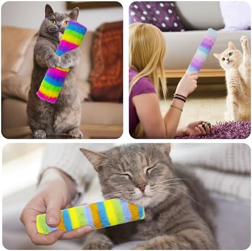 3 Pack Catnip Toys,Soft and Durable Cat Pillows Toys, Funny cat Toy - Image 6