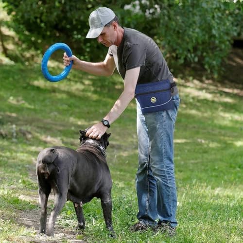 Viklluyr Dog Treat Pouch Bag with Magnetic Closure, Dog Food Carrier with Removable Inner Pocket, Perfect Dog Training Bag for Agility Training - Including Carabiner - Image 6