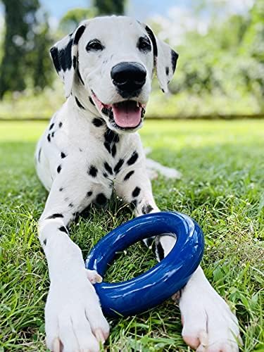 Tuff Pupper SuperChewer Tough Dog Ring Toy | Lifetime Replacement | Strong Natural Rubber | Chew Toys for Aggressive Chewers | Durable Tug Play | Strong Dog Ring Toy | Large Breed Tested - Image 6