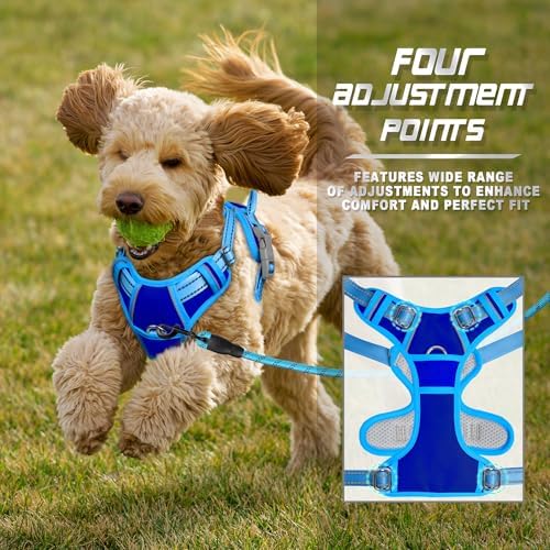 BARKBAY Dog Harness No Pull for Small Sized Dog Front Back Clips,Dog Vest - Image 6