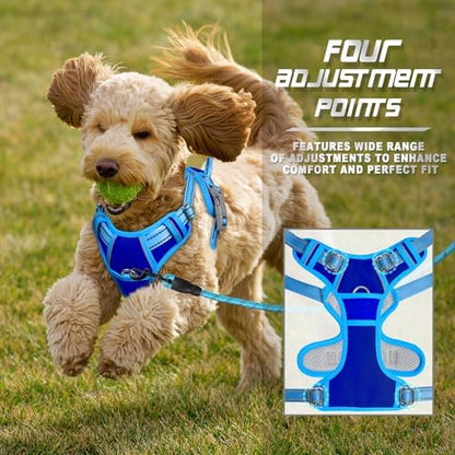 BARKBAY Dog Harness No Pull for Small Sized Dog Front Back Clips,Dog Vest - Image 6