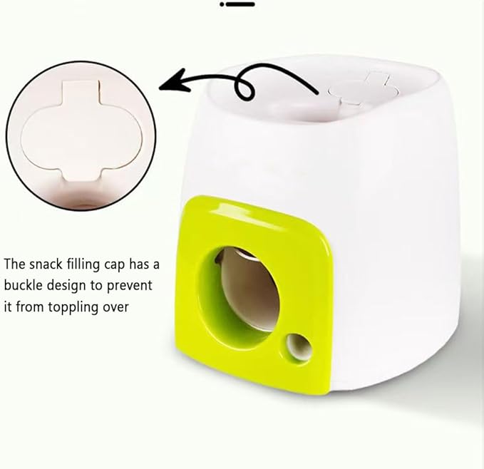 Dog Ball Rolling Machine, Tennis Ball Reward Toy, ABS Material, No Plug Required, Lightweight Portable, Easy to Operate, Anxiety Relief, IQ Training