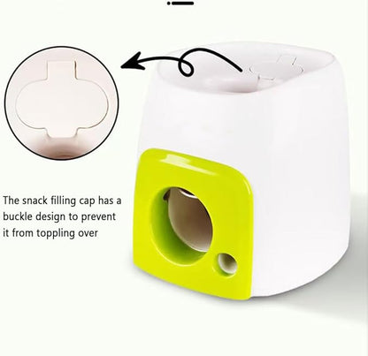 Dog Ball Rolling Machine, Tennis Ball Reward Toy, ABS Material, No Plug Required, Lightweight Portable, Easy to Operate, Anxiety Relief, IQ Training