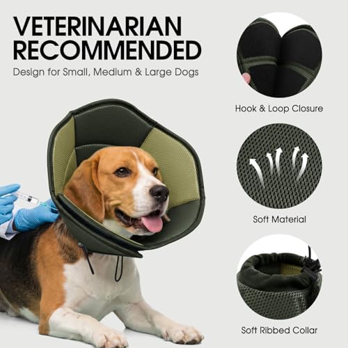 Dog Cone Soft Cone for Dogs to Stop Licking - Image 3