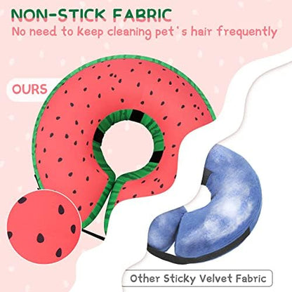 Supet Inflatable Dog Cone Collar for Large Medium Small Dogs, Soft Cone Collar for Dogs Cats, E Collar Pet Neck Donut Dog Cone Alternative After Surgery - Image 4