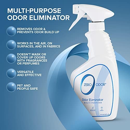 Zero Odor Multi-Purpose Odor Eliminator, Fabric & Room Deodorizer, 16 oz - Image 2