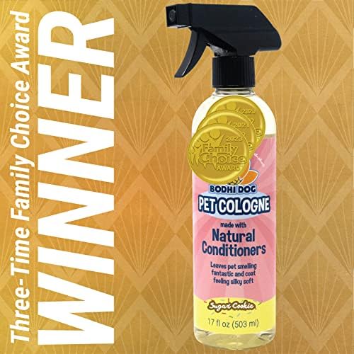 Bodhi Dog Premium Dog Cologne - Deodorizing Dog Perfume & Conditioner for Dogs & Cats - Natural Long Lasting Spray - Keeps Pets Fresh All Day - Gentle, Safe Formula, Made in USA -Sugar Cookie 17 Fl Oz - Image 2