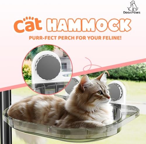 3-in-1 Cat Toy and Cat Window Perch, Window-Mounted Hammock with Scratching Board, Interactive Teaser Wand, Smart Ball with LED Lights - Image 6