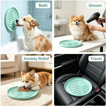 1pc Lick Mat for Dogs Cats with 4 Suction Cups & Fish Scale - Image 3