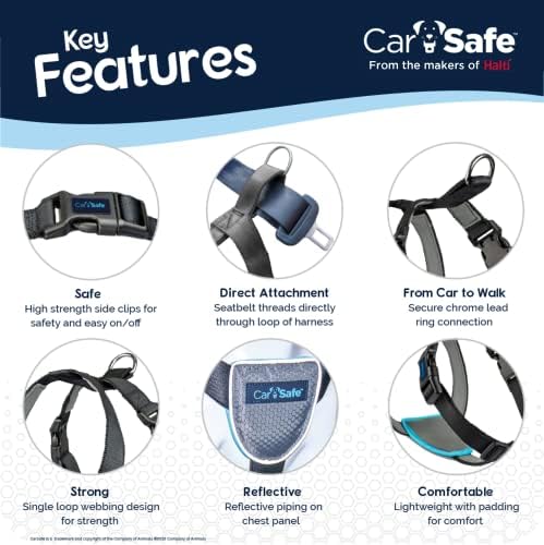 CarSafe Dog Travel Car Harness | Size M - Image 4