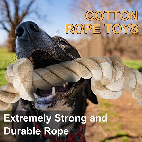 Fida Dog Rope Toys for Aggressive Chewers, Chew Toys for Large Medium Dogs - Image 2