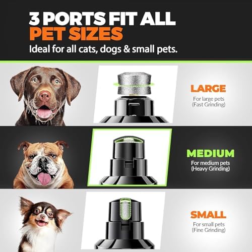 Whisper Quiet Dog Nail Grinder Safe & Stress-Free for Sensitive Dogs Cats - Image 6
